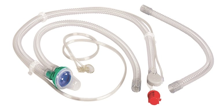 Circuito de ramo simples com coletor para ventilador Astral - ResMed
