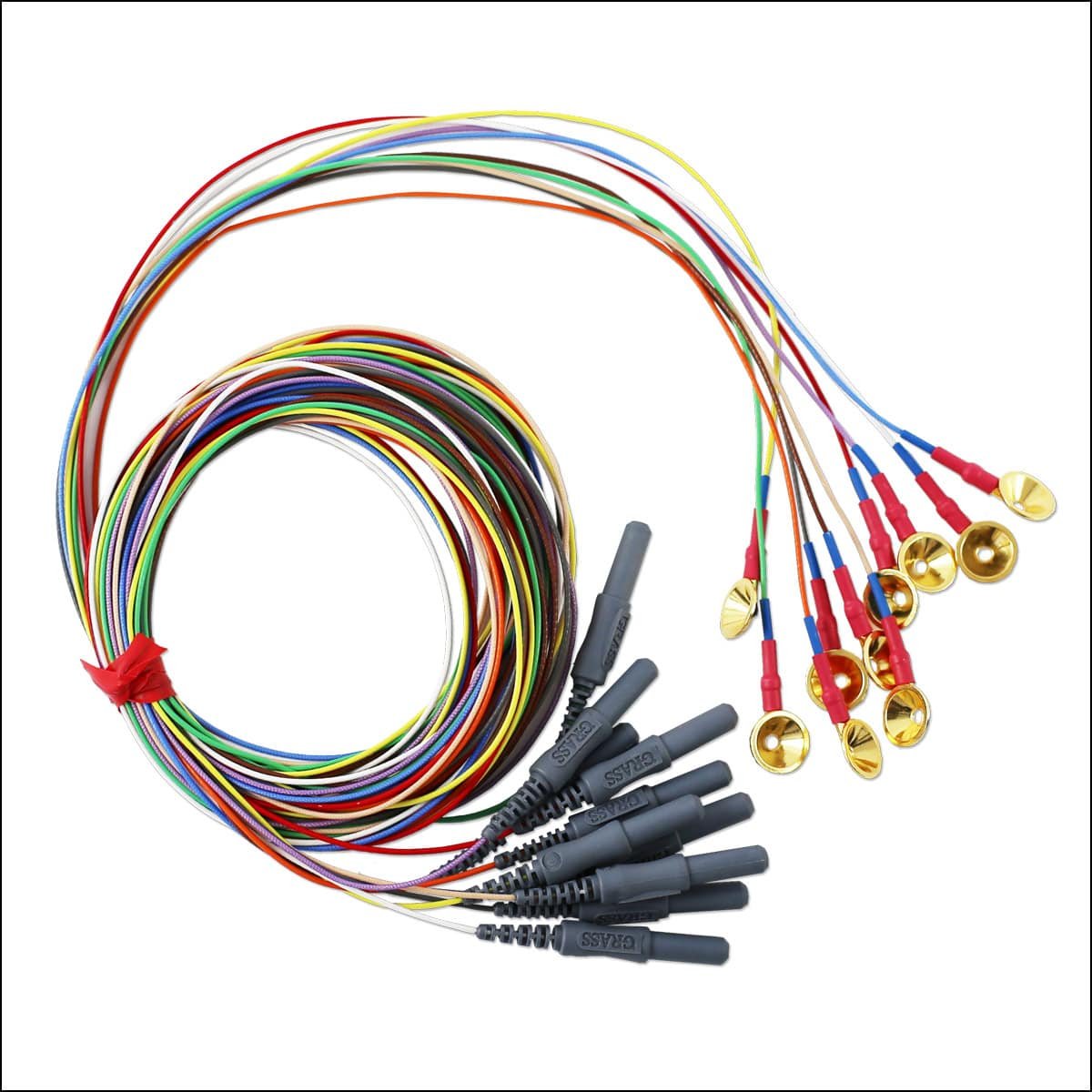 Eletrodos 72" de EEG/EMG/EOG. Pacote com 10 unidades  - Pro-tech