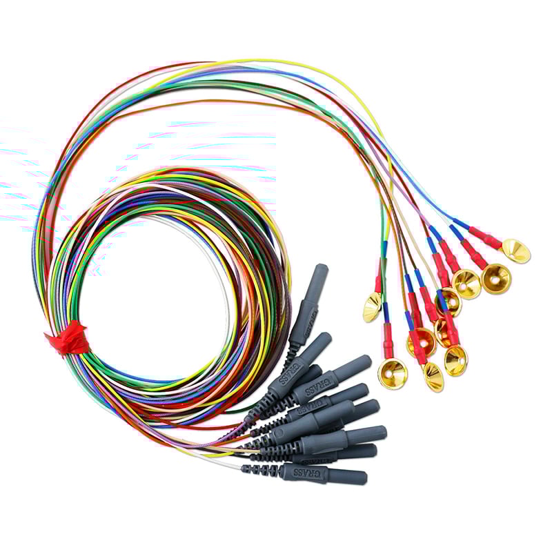 Eletrodos 48" de EEG/EMG/EOG. Pacote com 10 unidades - Pro-tech
