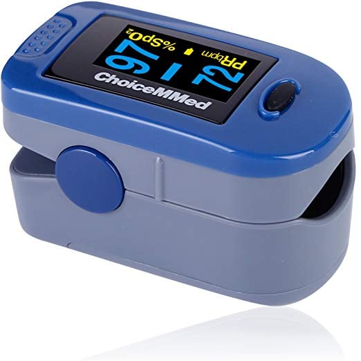 Oxímetro de pulso portátil Oxywatch MD300C2 Cinza - Choice Med